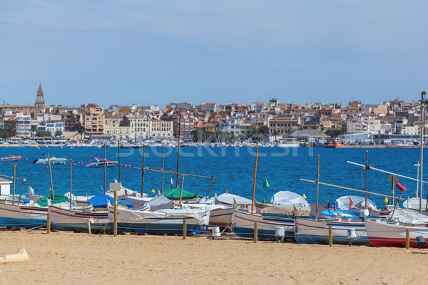 Foto stock: Agradable · tranquilo · pueblo · espanol · casa