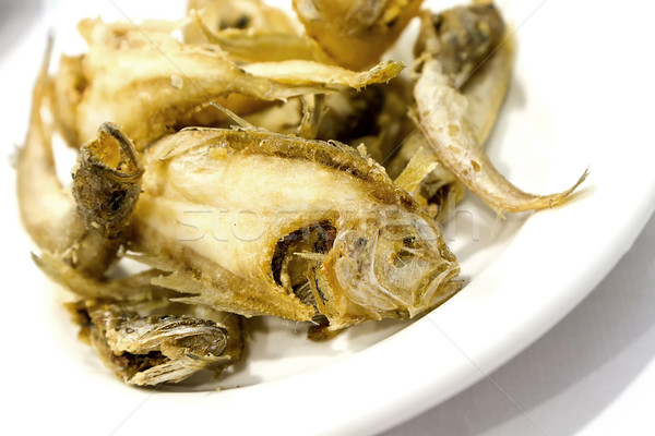 Fried fish Stock photo © digoarpi