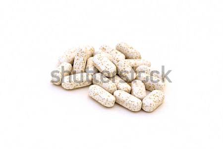 Pilles of medicament Stock photo © digoarpi