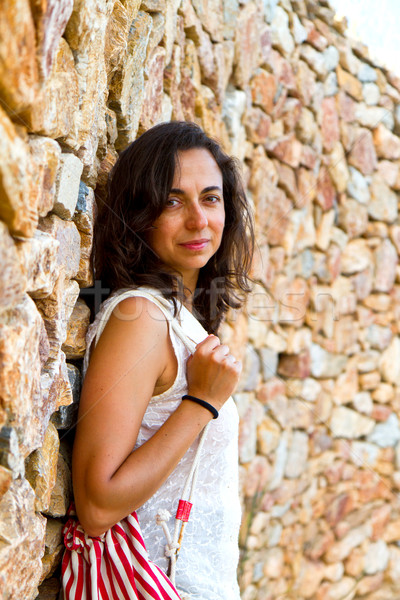 Girl portait Stock photo © digoarpi