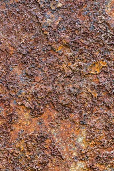 Stock photo: Pieces of iron containing rock