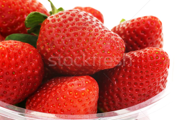 A lot of strawberries  Stock photo © digoarpi