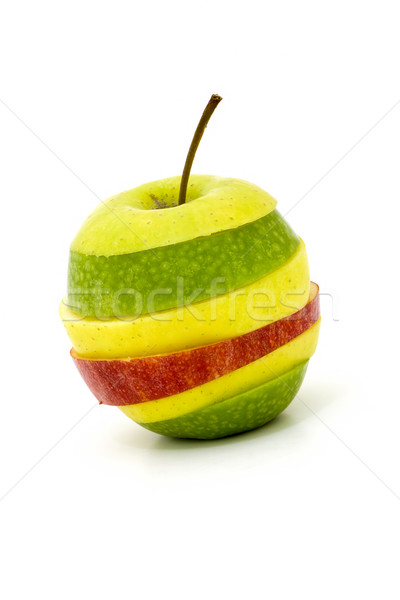 Fruits intéressant fruits pommes poires alimentaire Photo stock © digoarpi