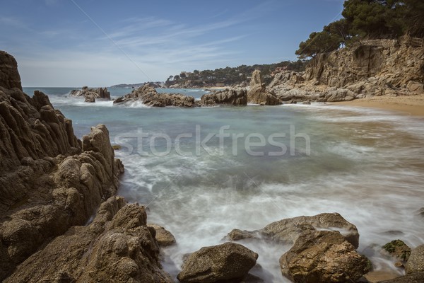 Detail of the Spanish coast at summer Stock photo © digoarpi