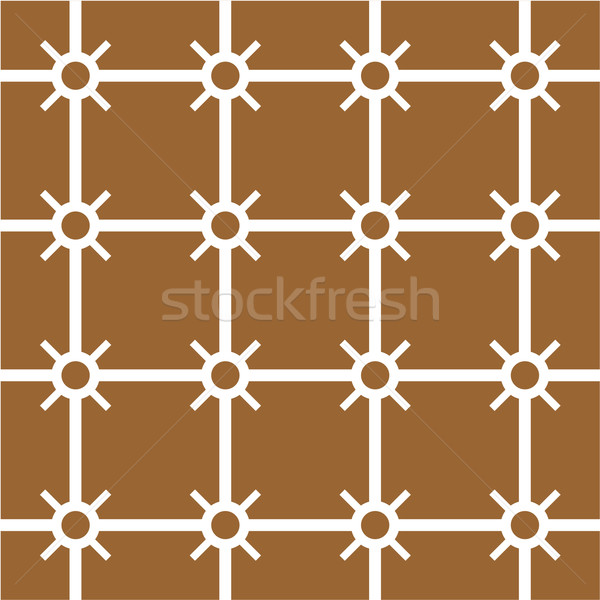 Stock photo: Seamless ornament  in color 165