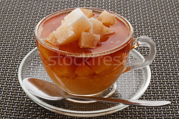 Cukor minden nap ital csésze forró édes Stock fotó © DimaP