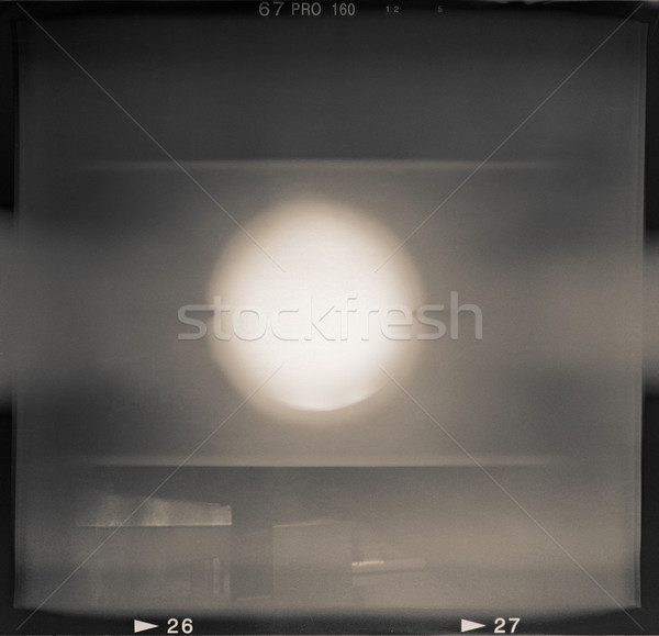 Lightleaked film frame Stock photo © Dinga