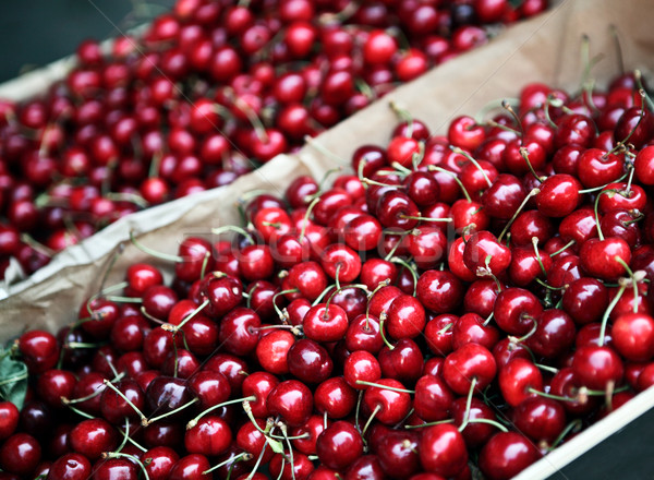 Juicefull cherries  Stock photo © Dinga