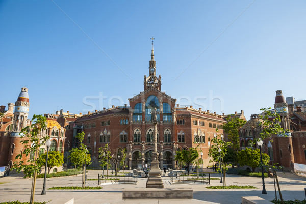 Hospital de la Santa Creu i Sant Pau, Barcelona Stock photo © dinozzaver