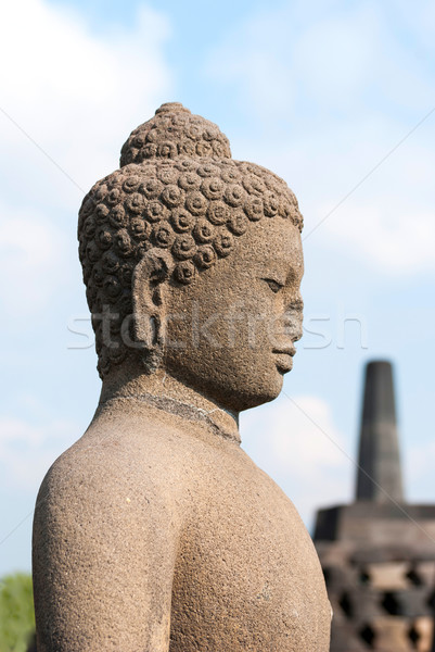 Buddhist temple Borobudur, Magelang, Indonesia Stock photo © dinozzaver