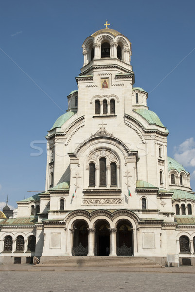 Katedry Sofia Bułgaria prawosławny kamień kultu Zdjęcia stock © dinozzaver