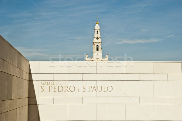 Church in Fatima, Portugal Stock photo © dinozzaver