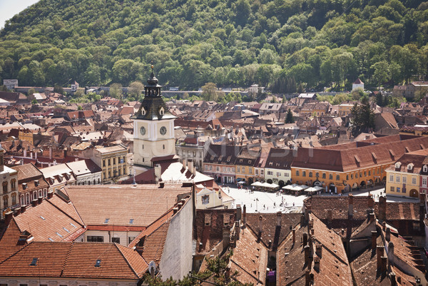 Brasov, Romania Stock photo © dinozzaver