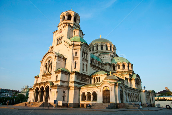 Cattedrale Sofia Bulgaria pietra culto religione Foto d'archivio © dinozzaver