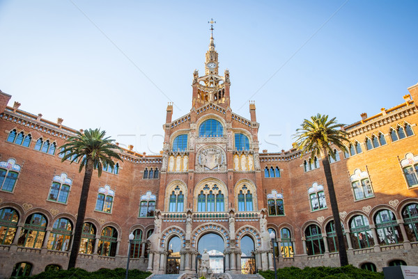 Hospital de la Santa Creu i Sant Pau, Barcelona Stock photo © dinozzaver