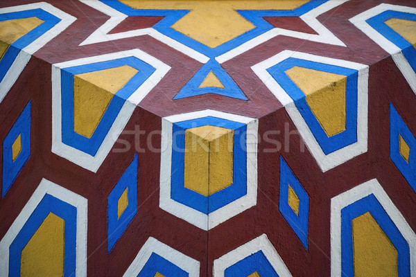 Building detail of Communal bank in Ljubljana Stock photo © dinozzaver