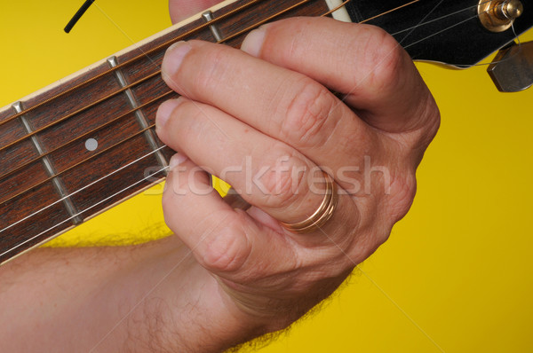 B7 Guitar Chord Stock photo © diomedes66