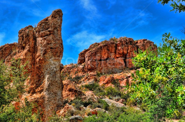 Stock photo: Desert Mountains 