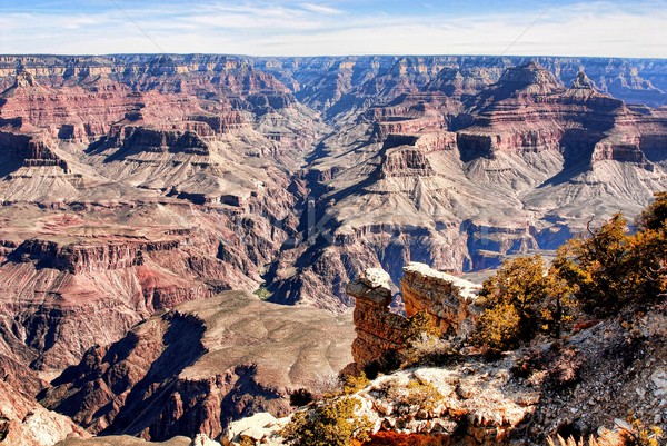 Grand Canyon manana madrugada Arizona naturaleza rock Foto stock © diomedes66