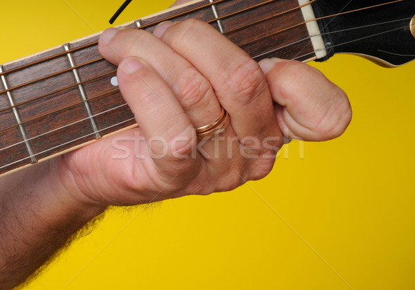 G7 Guitar Chord Stock photo © diomedes66