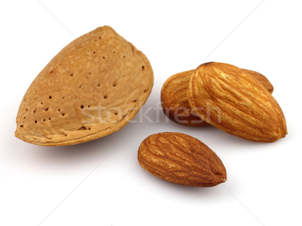 Almond with kernel Stock photo © Dionisvera