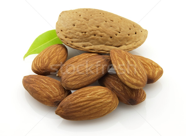 Dried almonds Stock photo © Dionisvera