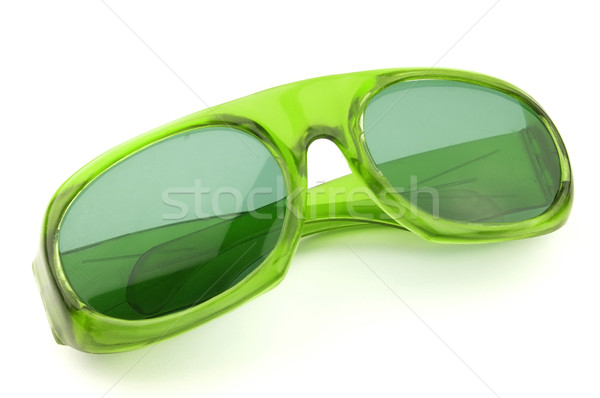 Green glasses Stock photo © Dionisvera