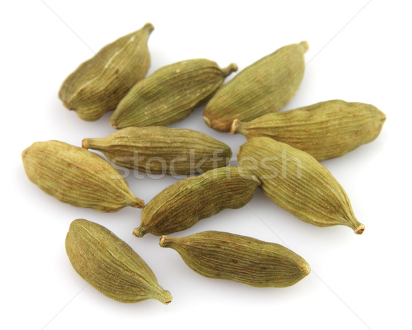 Stock foto: Samen · weiß · Gewürz · Kraut · Bestandteil