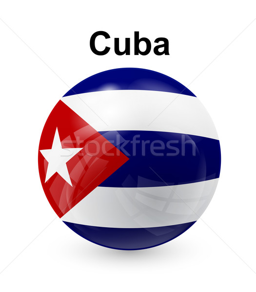 cuba state flag Stock photo © dip