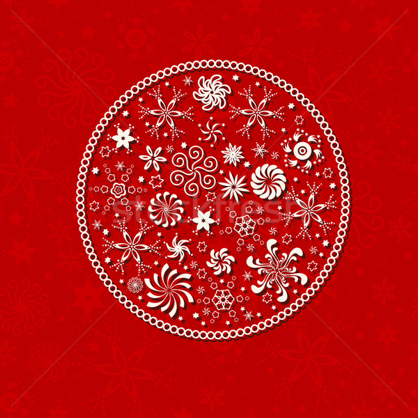 Winter Pattern Stock photo © dip