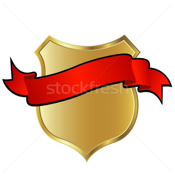 golden shield Stock photo © dip