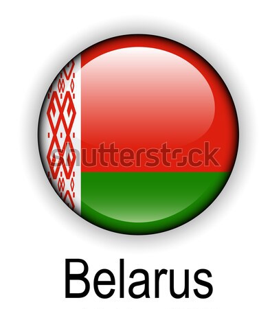 Belarus resmi bayrak dizayn dünya cam Stok fotoğraf © dip