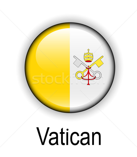 Stock foto: Vatikan · offiziellen · Flagge · Design · Welt · Glas