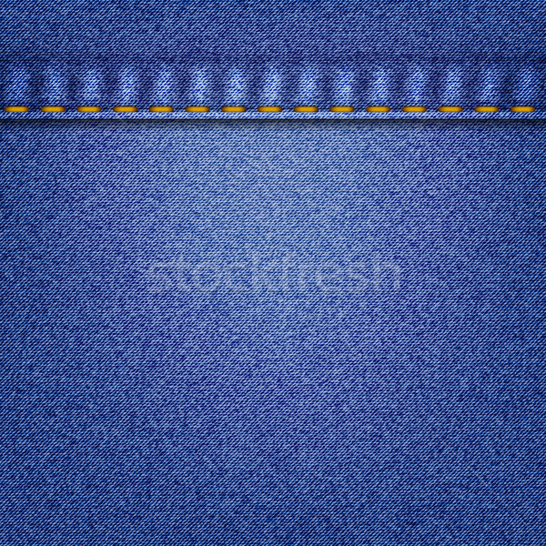 Denim tejido textura puntada diseno fondo Foto stock © dip