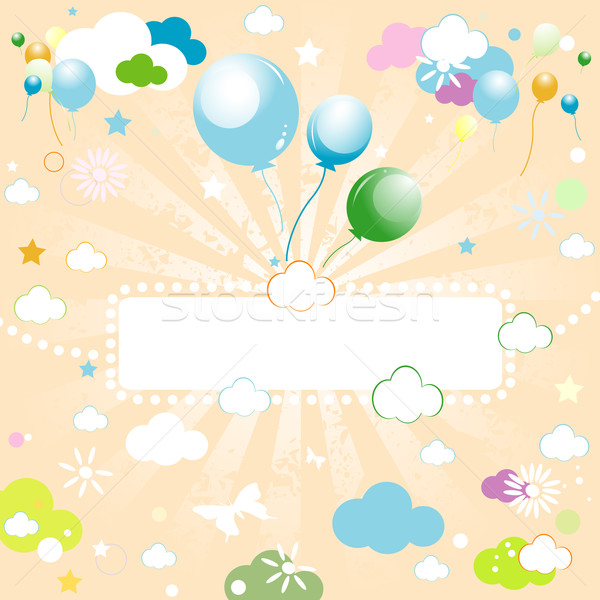background for kids Stock photo © dip