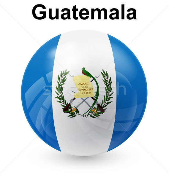 guatemala ball flag Stock photo © dip