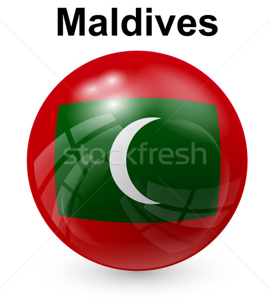 maldives official state flag Stock photo © dip