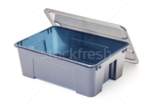 Empty Plastic Container with Lid Stock photo © Discovod