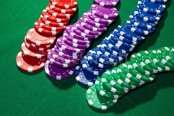 Colorful poker chips Stock photo © Discovod