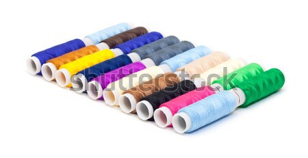 Several Multicolor Spools of Thread Stock photo © Discovod