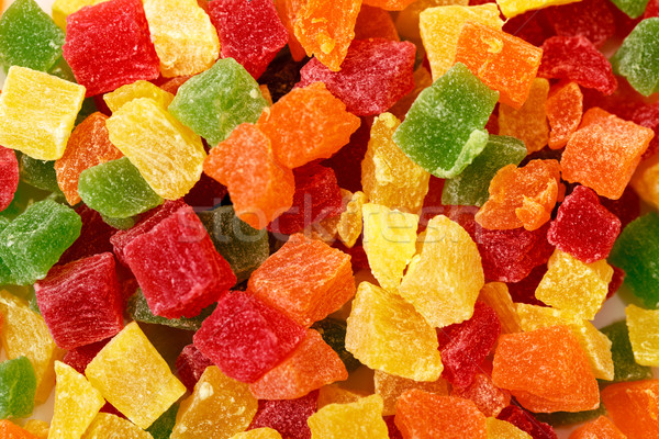 Słodkie kandyzowany owoców tekstury candy Zdjęcia stock © Discovod