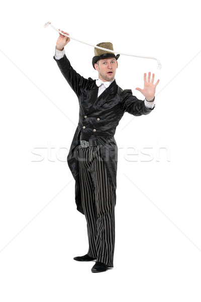 Illusionist Shows Tricks with a Rope Stock photo © Discovod