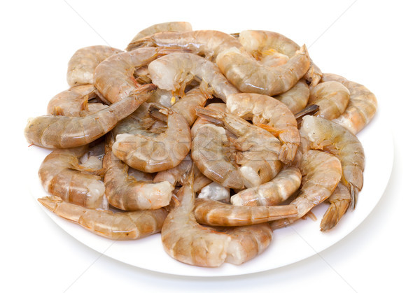 Raw headless prawns Stock photo © Discovod