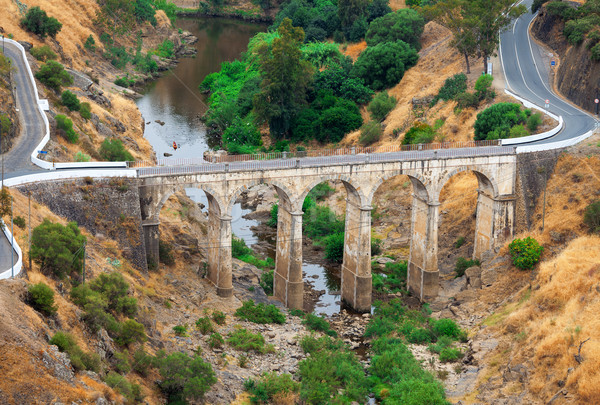 Arched road bridge Stock photo © Discovod