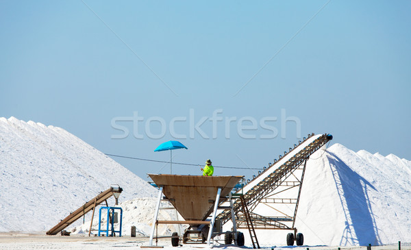 Extraction of salt Stock photo © Discovod