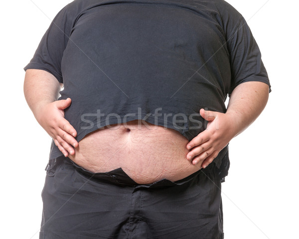Pictures of very fat men
