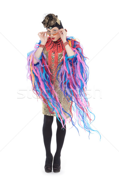 Fashion conscious drag queen Stock photo © Discovod