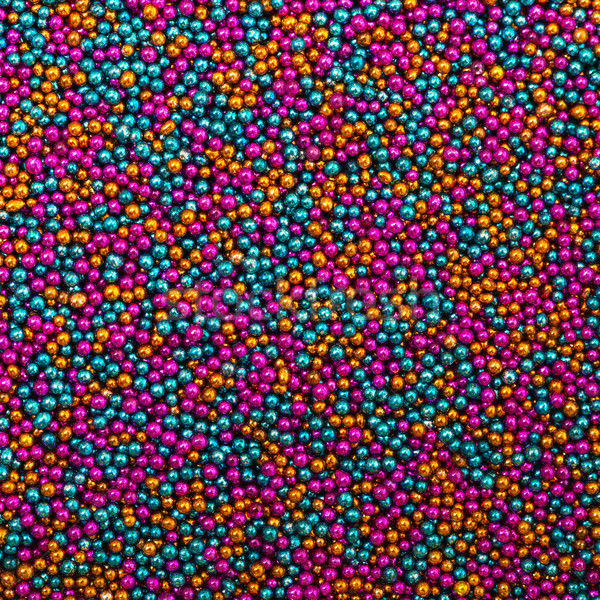 Background from Turquoise, Pink and Golden Balls of Bead Stock photo © Discovod