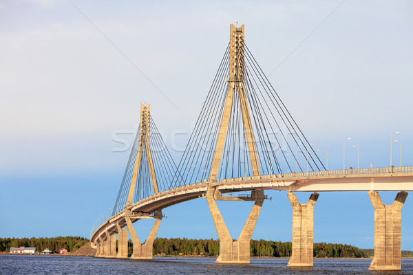 Stock photo: Cable-Stayed Bridge