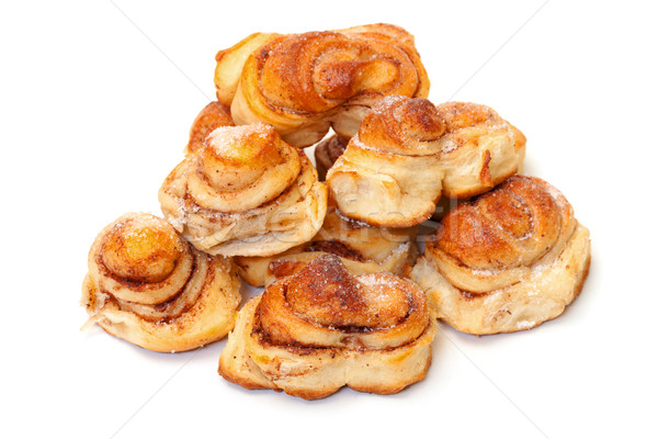 Stock photo: Fresh appetizing sweet rolls